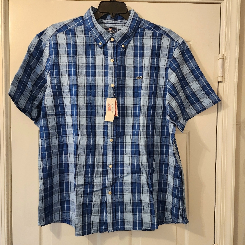 Vineyard Vines S/S Button Down. Size XXL